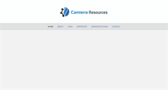 Desktop Screenshot of camterra.com